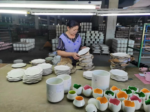 Tableware Manufacturing Process Finished Quality Control