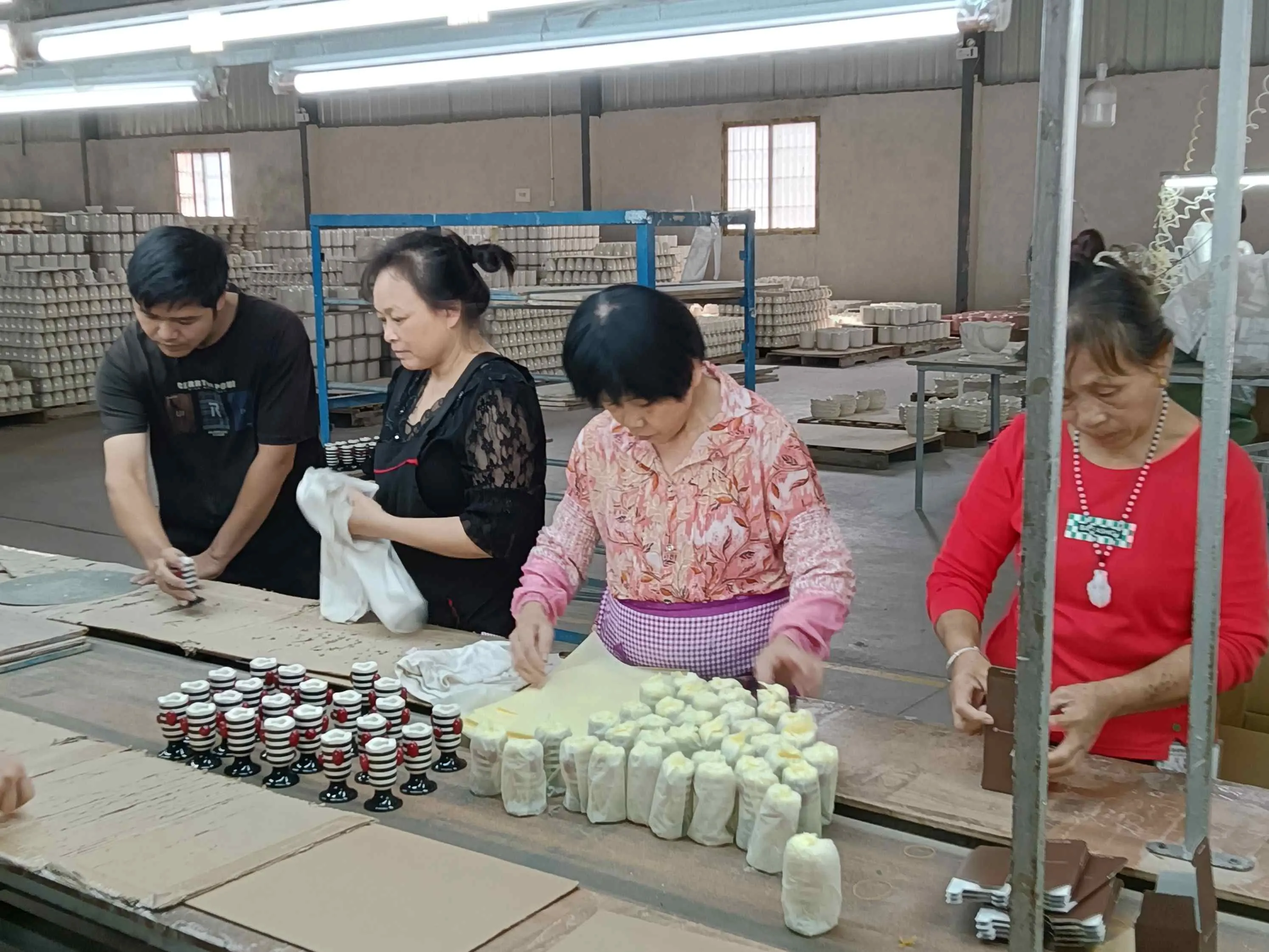 Tableware Manufacturing Process Packing