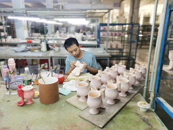 Tableware Manufacturing Process Painting