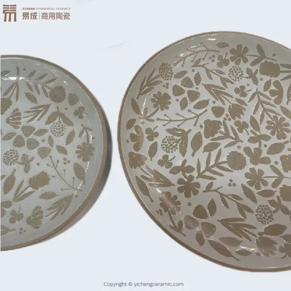 Custom Porcelain Tableware Elegant Japanese Floral Design 1